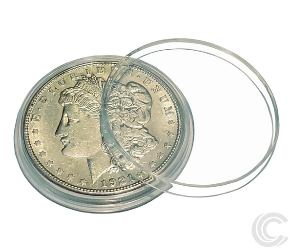 Silver Dollar Direct-Fit Capsules 38mm (Fits Morgan, Peace, etc.)