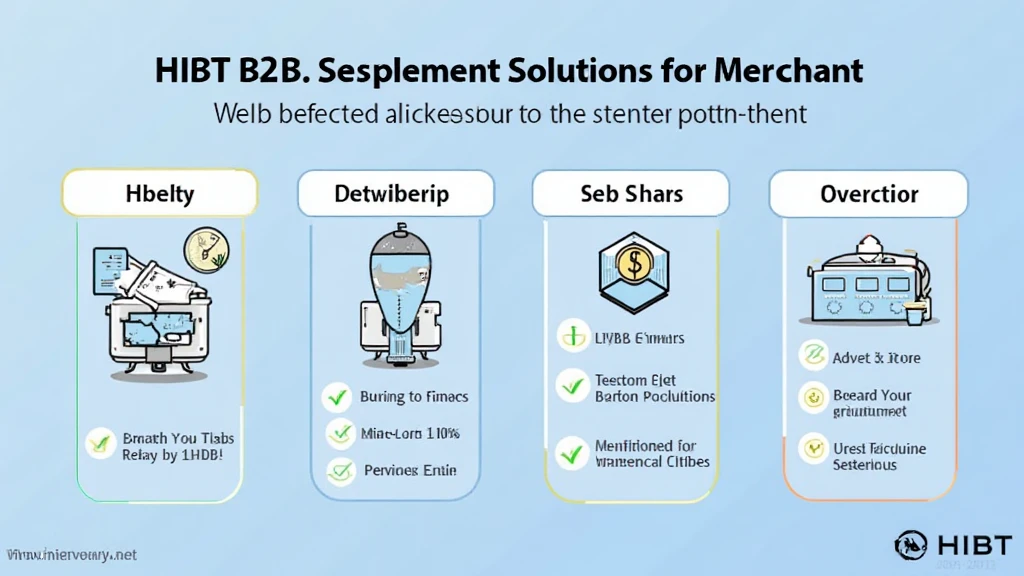 HIBT B2B crypto settlement solutions for merchants
