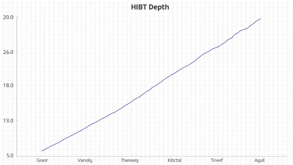 HIBT institutional liquidity pool liquidity depth charts