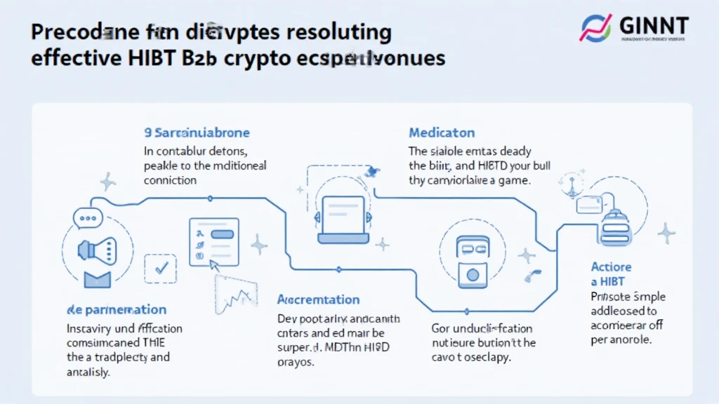 HIBT B2B crypto escrow service dispute resolution steps