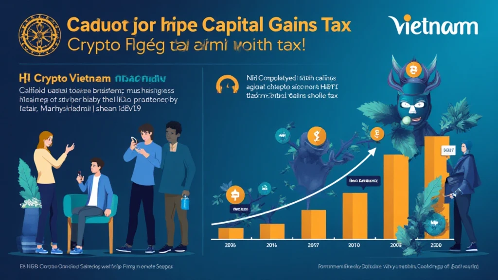 HIBT crypto capital gains tax calculation Vietnam