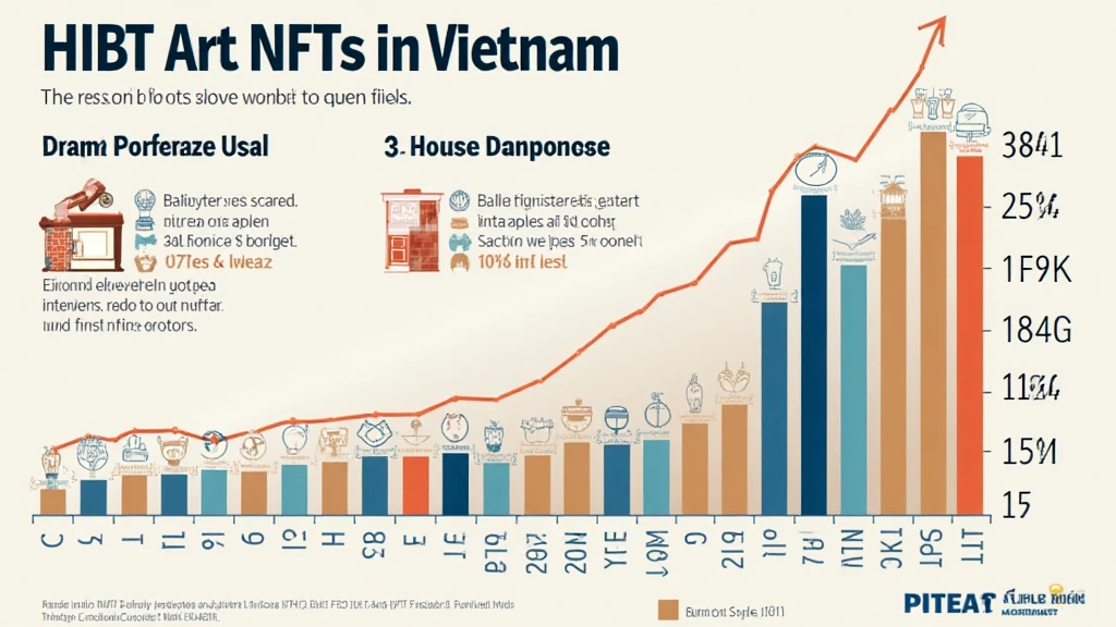HIBT art NFT investment auction results Vietnam