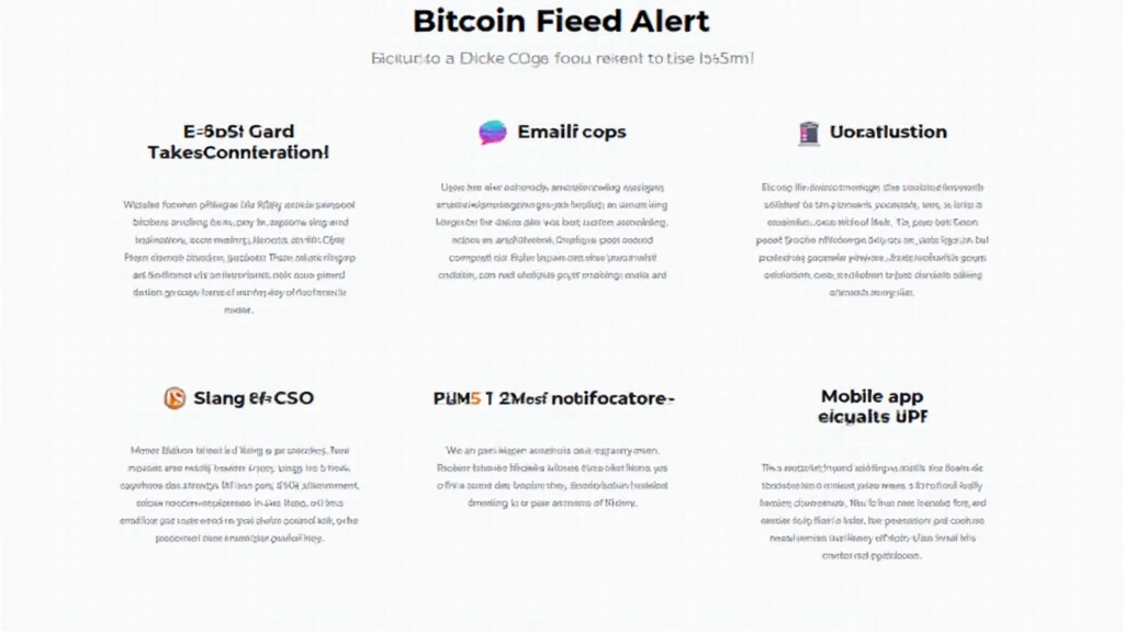 Bitcoin price alert systems