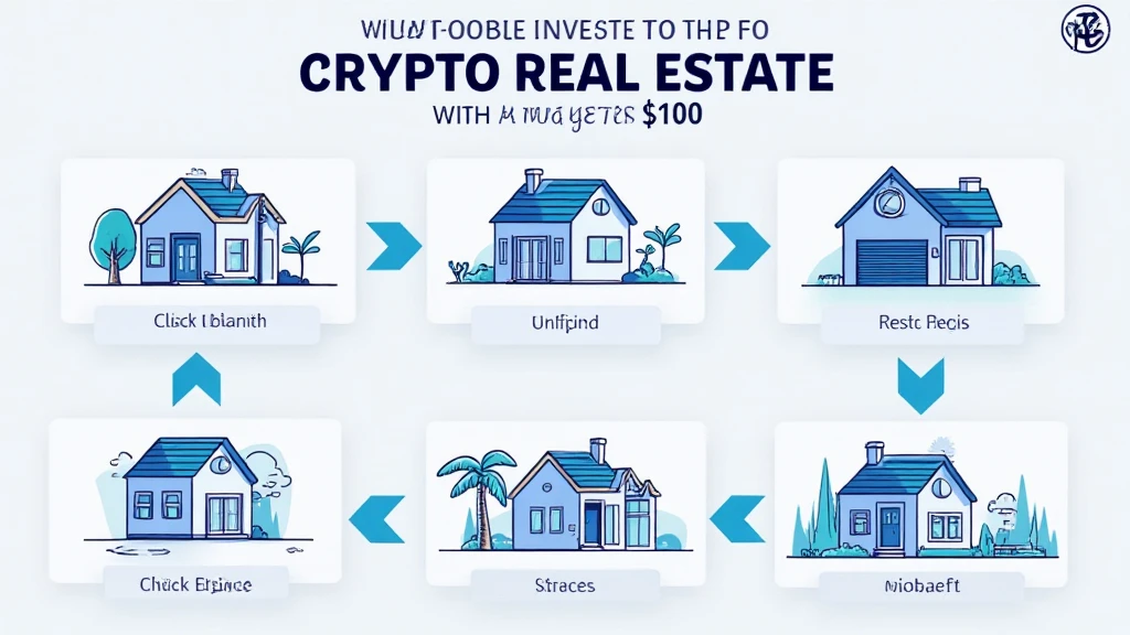 How to invest $100 in crypto real estate