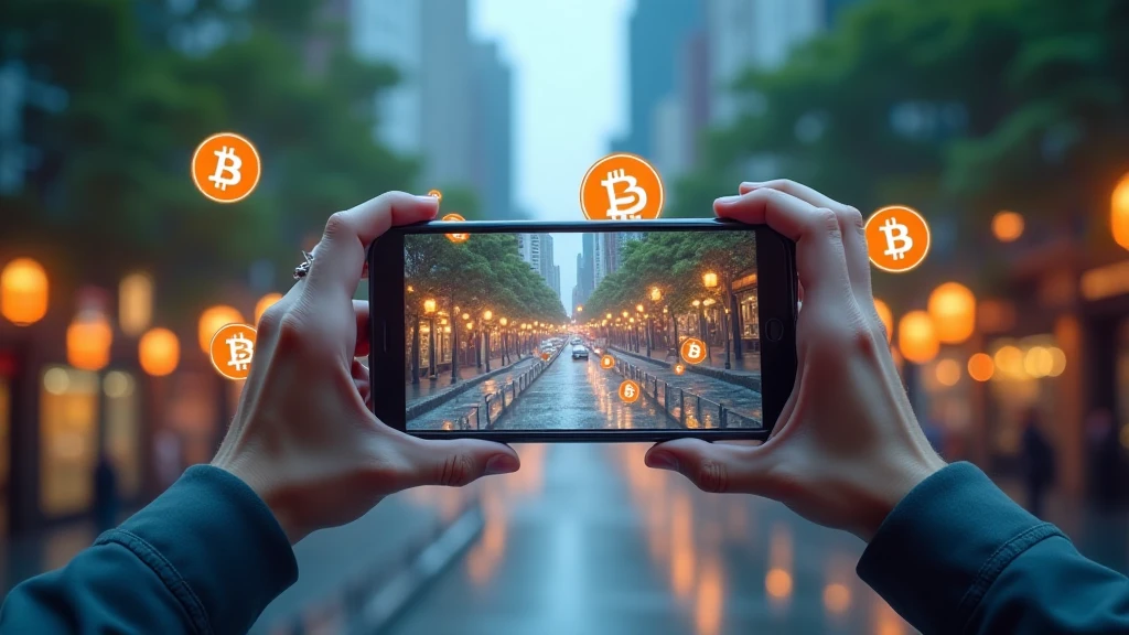 Bitcoin AR displays Vietnam